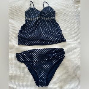 Maternity tankini bathing suit